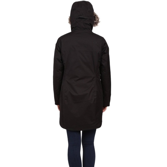 The North Face Crestmont black parka coat XS NWT - Picture 13 of 14